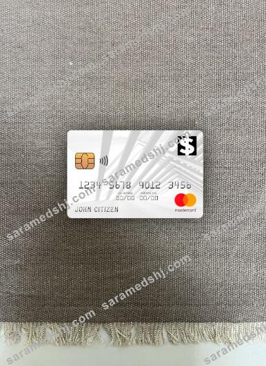 USA First Bank of Wiki mastercard photolook front